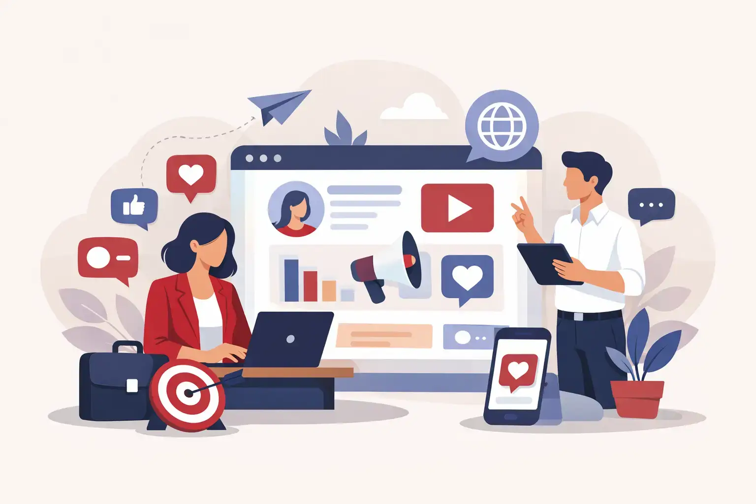 Social Media Betreuung für Unternehmen