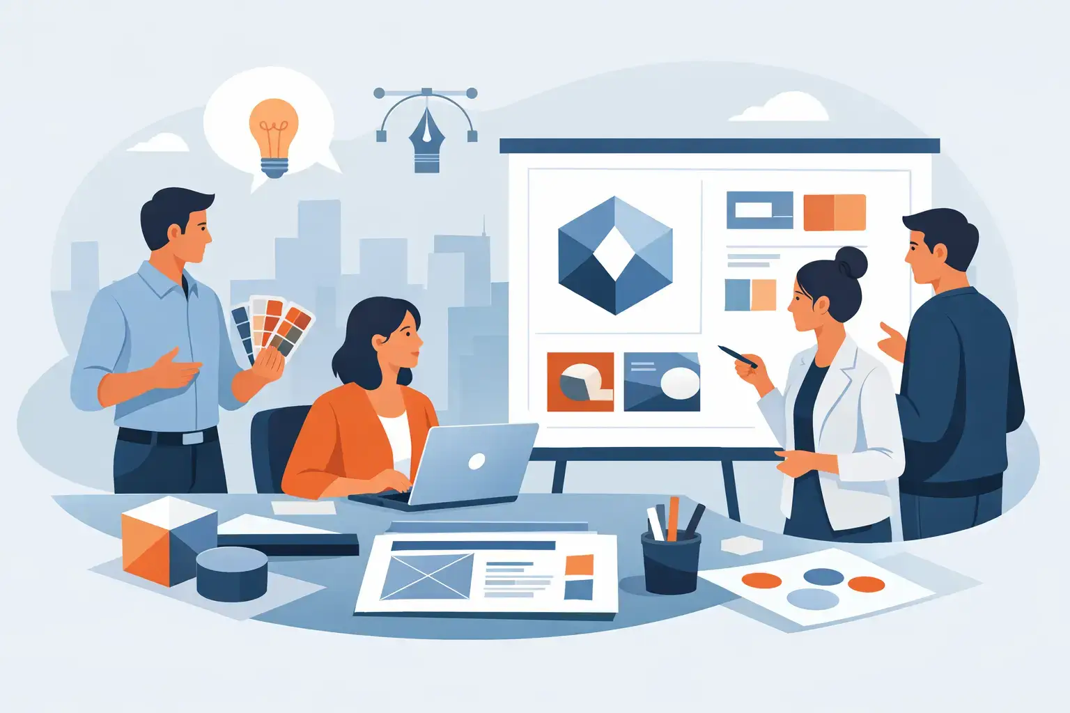 Was eine gute Corporate Design Agentur leistet