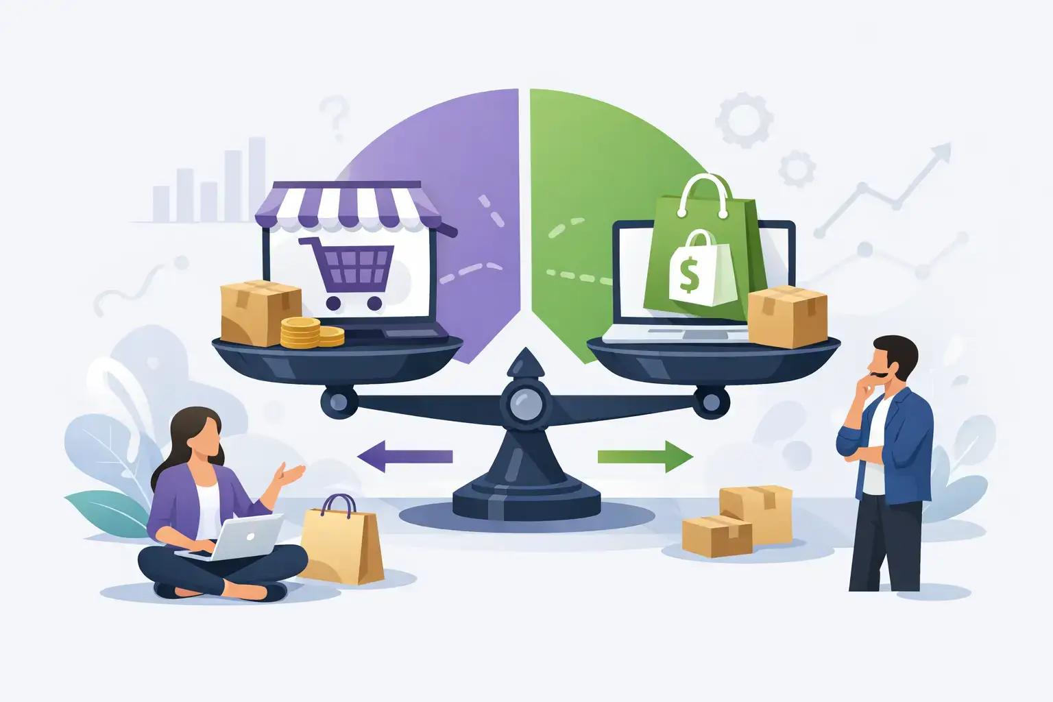 WooCommerce oder Shopify im Vergleich