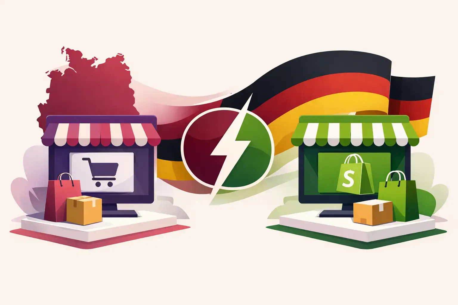 WooCommerce vs Shopify auf Deutsch erklärt