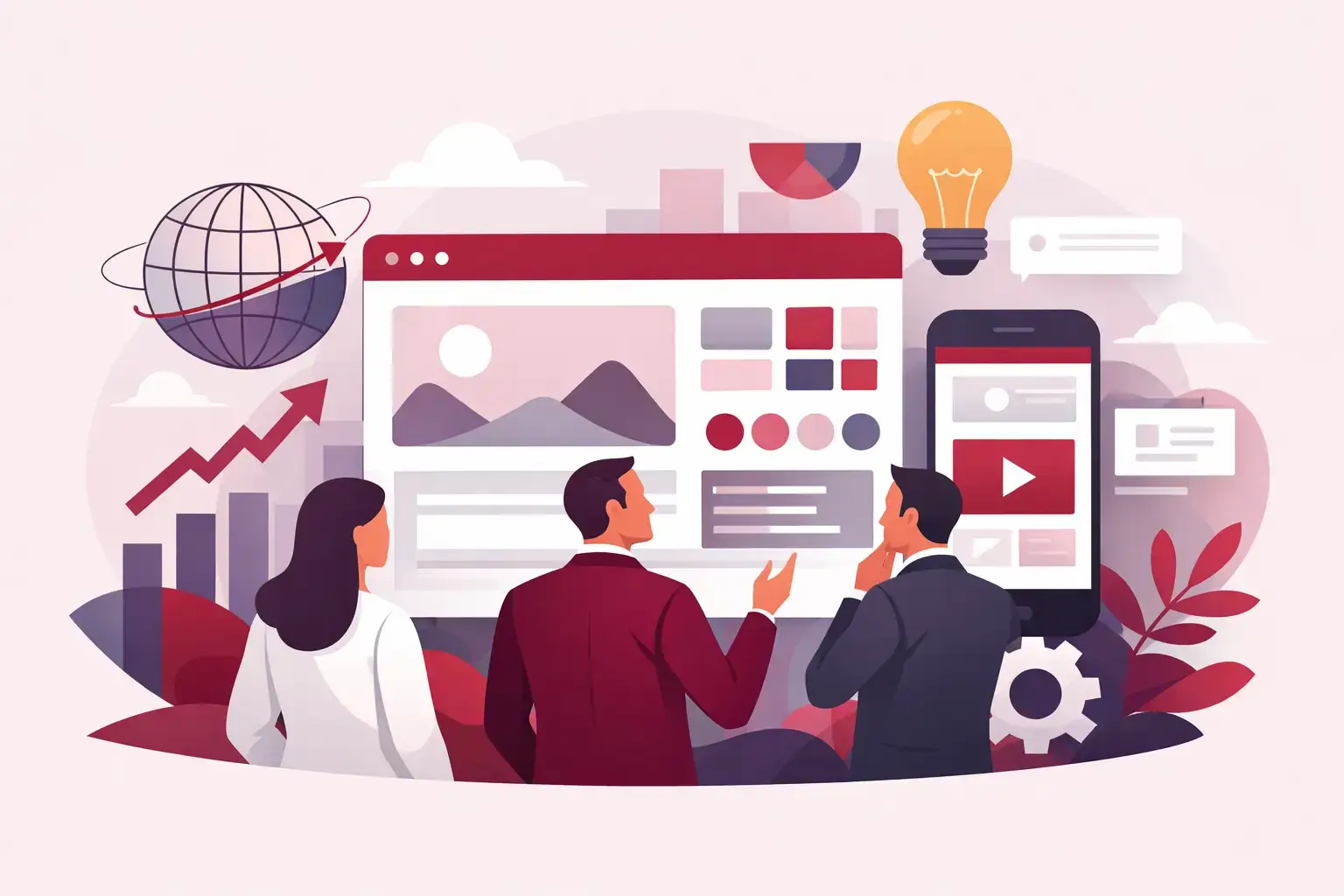 Webdesign Trends für Unternehmen 2025