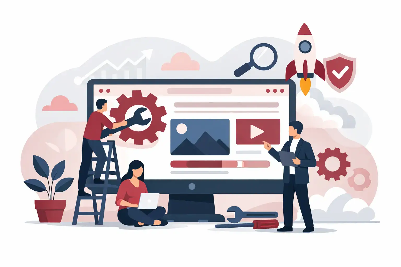 Website Pflege Service für starke Auftritte