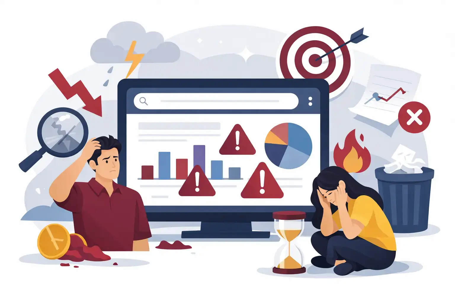 9 häufige Fehler bei Google Ads