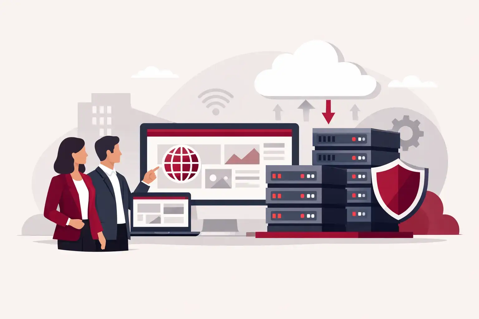 Webhosting für Unternehmenswebsite wählen
