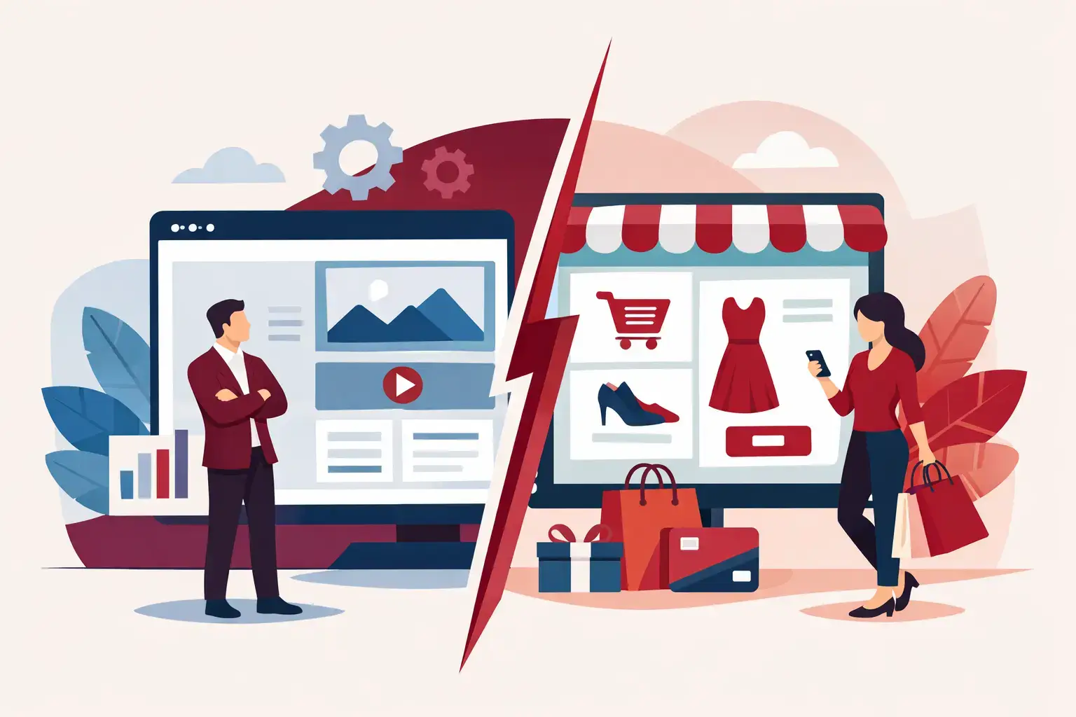 Firmenwebsite oder Onlineshop - was passt?