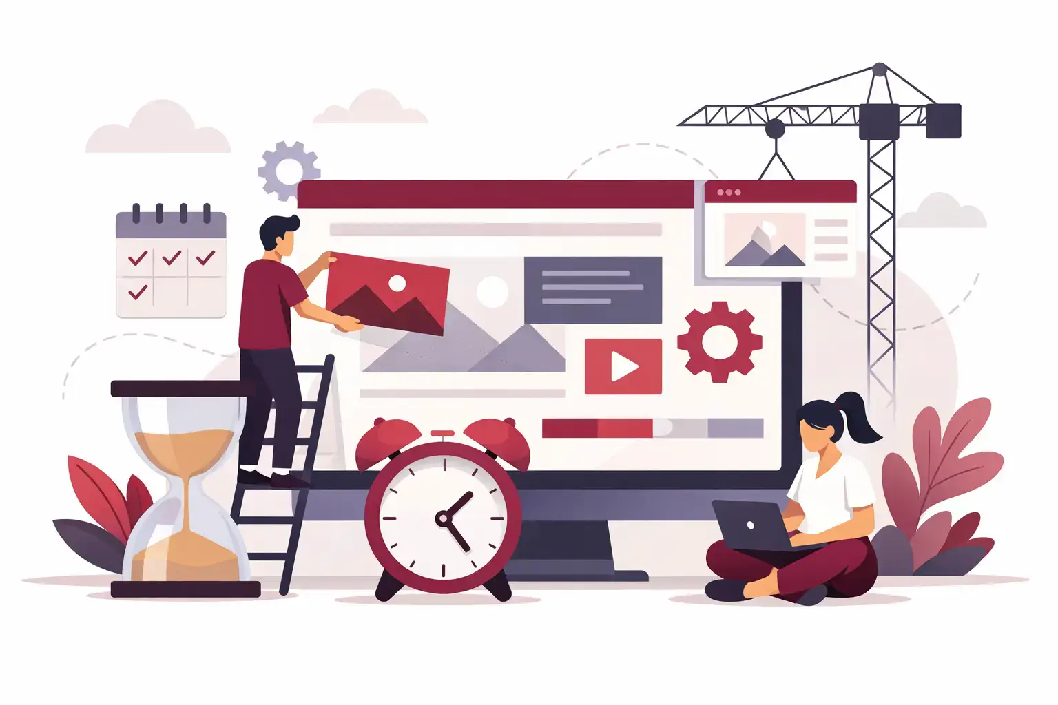 Wie lange dauert Website-Erstellung wirklich?