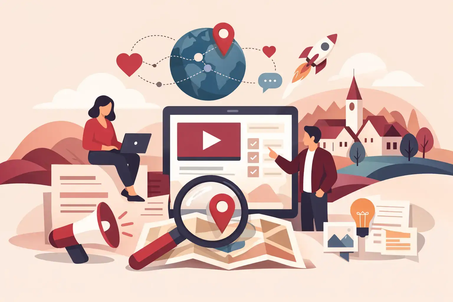 Content Marketing für regionale Sichtbarkeit