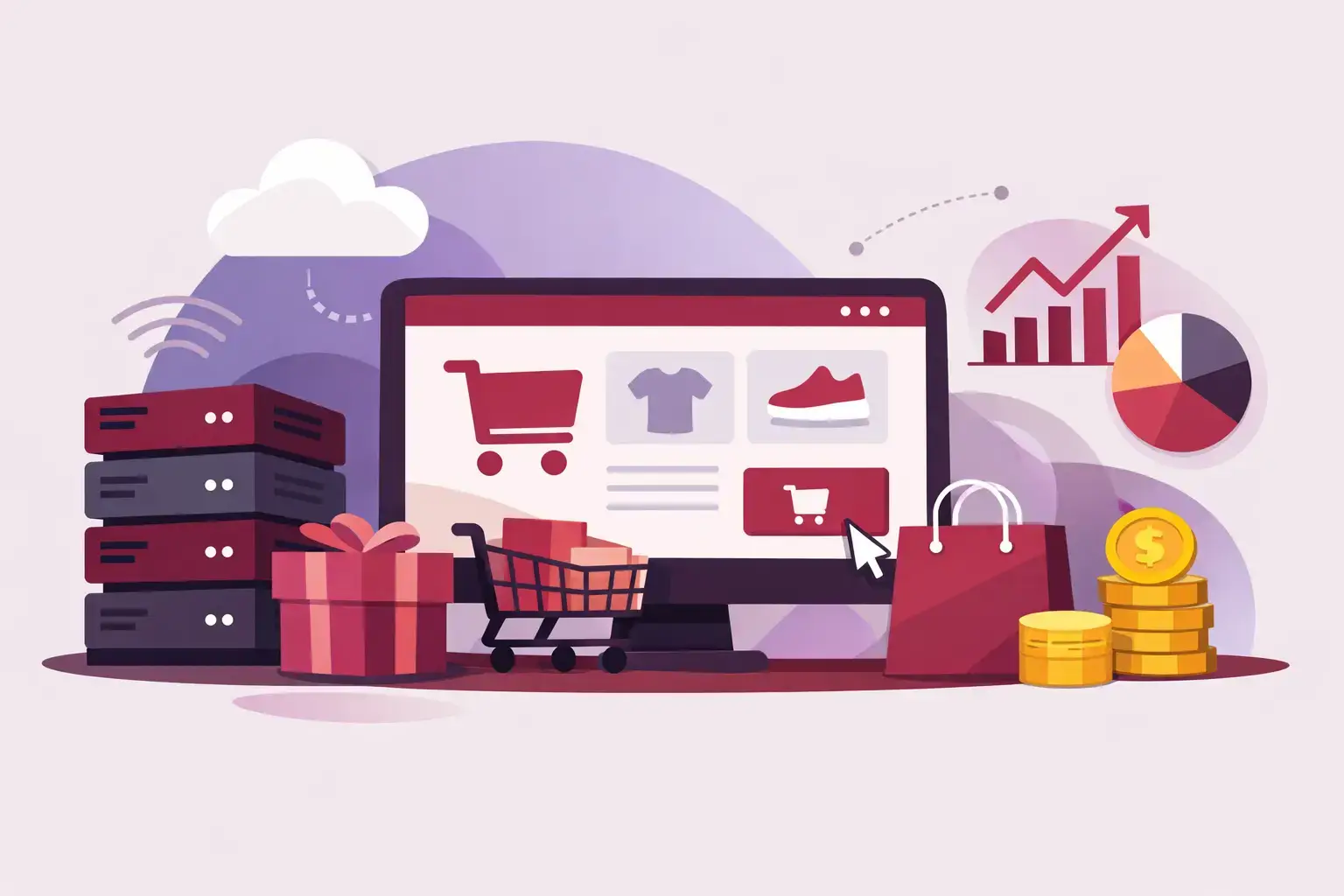 Serverlösungen für E-Commerce, die verkaufen