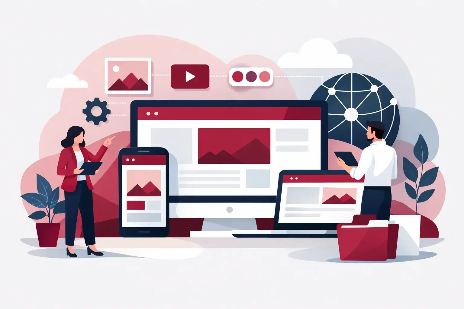 Unternehmensauftritt digital vereinheitlichen