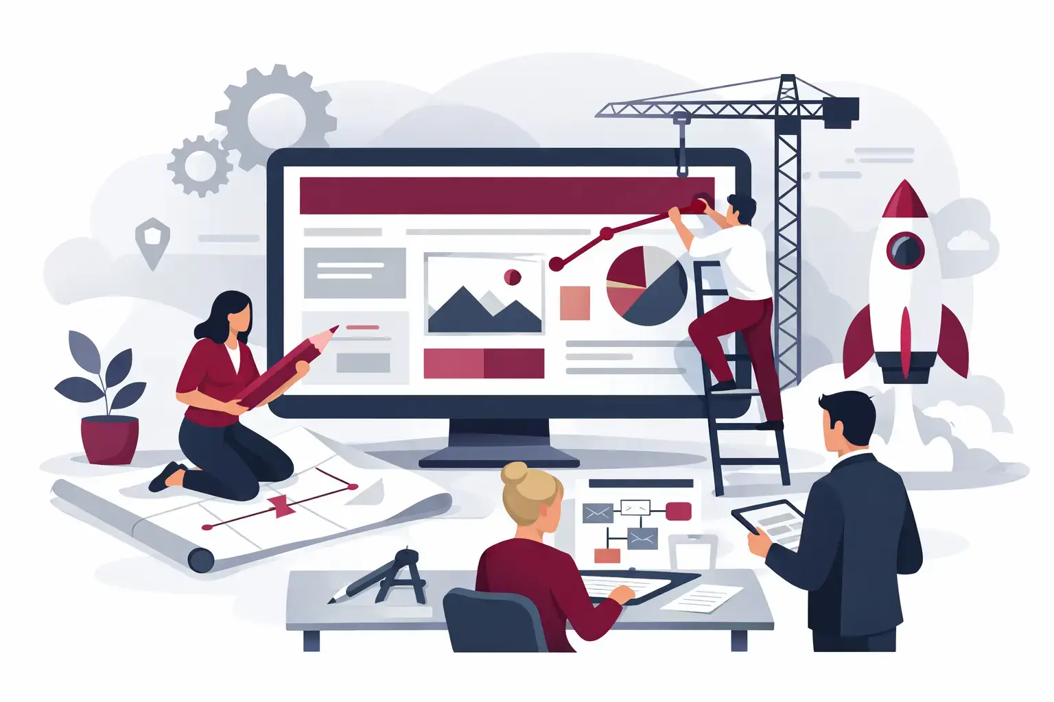 Website-Relaunch im Mittelstand: Beispiel mit Plan