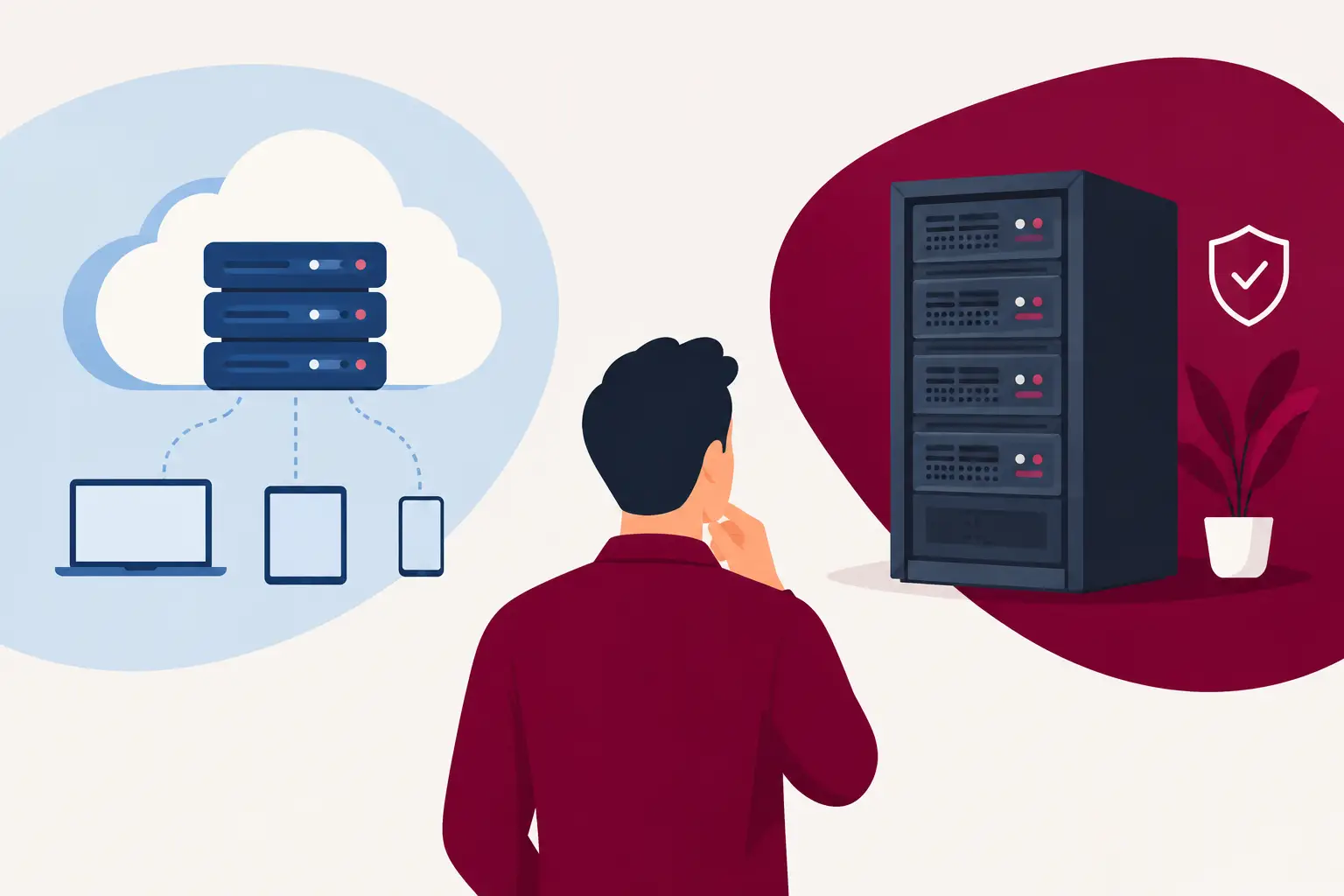 Hosting oder eigener Server: Was passt zu Ihnen?