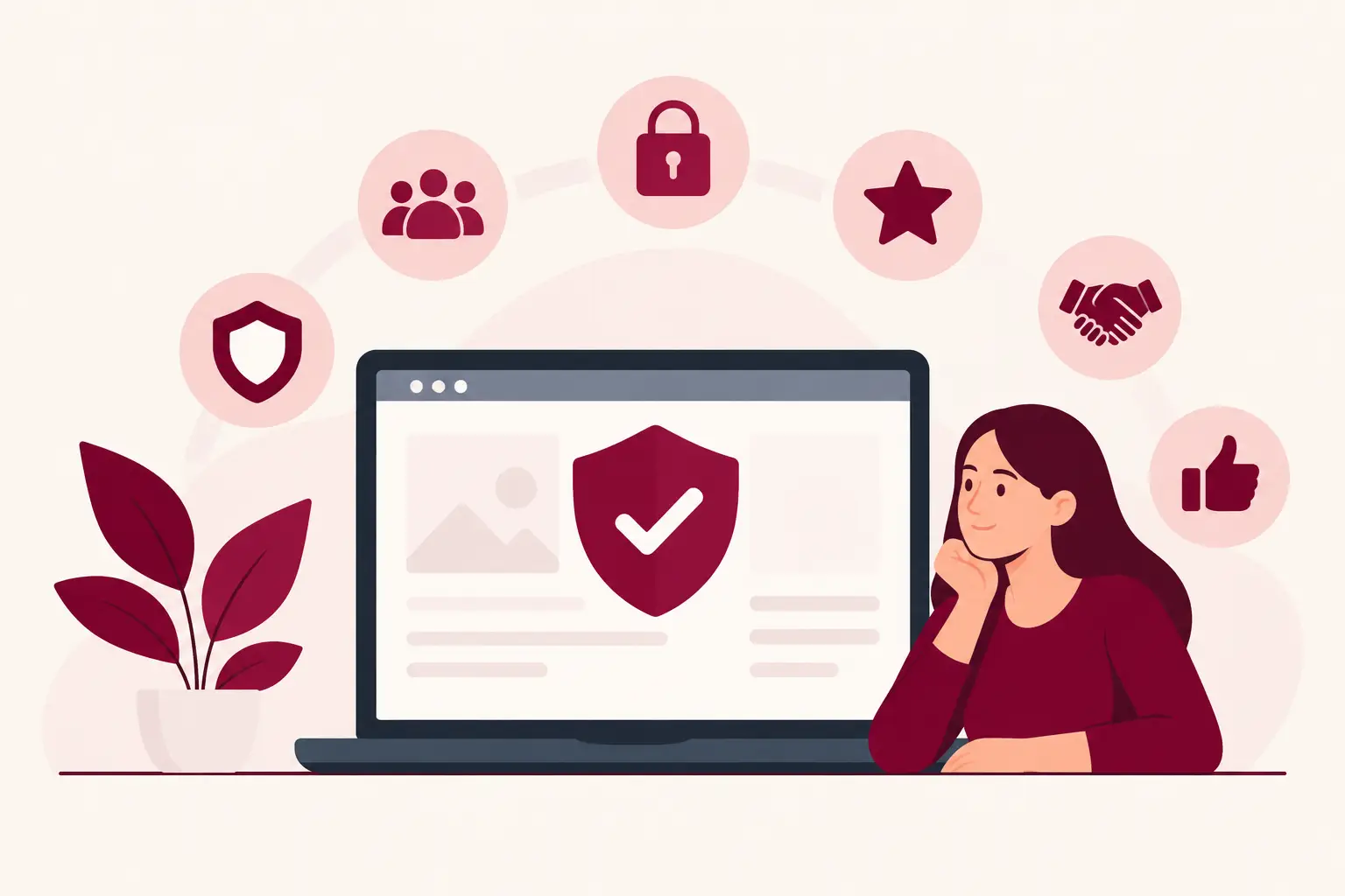 Sieben Website Trust Elemente, die Kunden halten