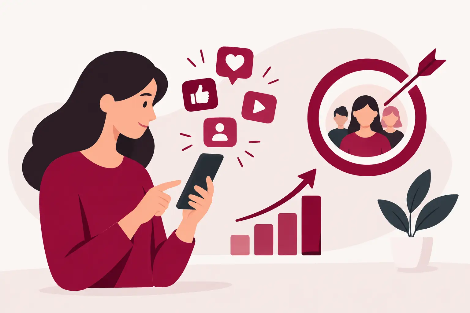 Strategie für Social Media, die Kunden gewinnt